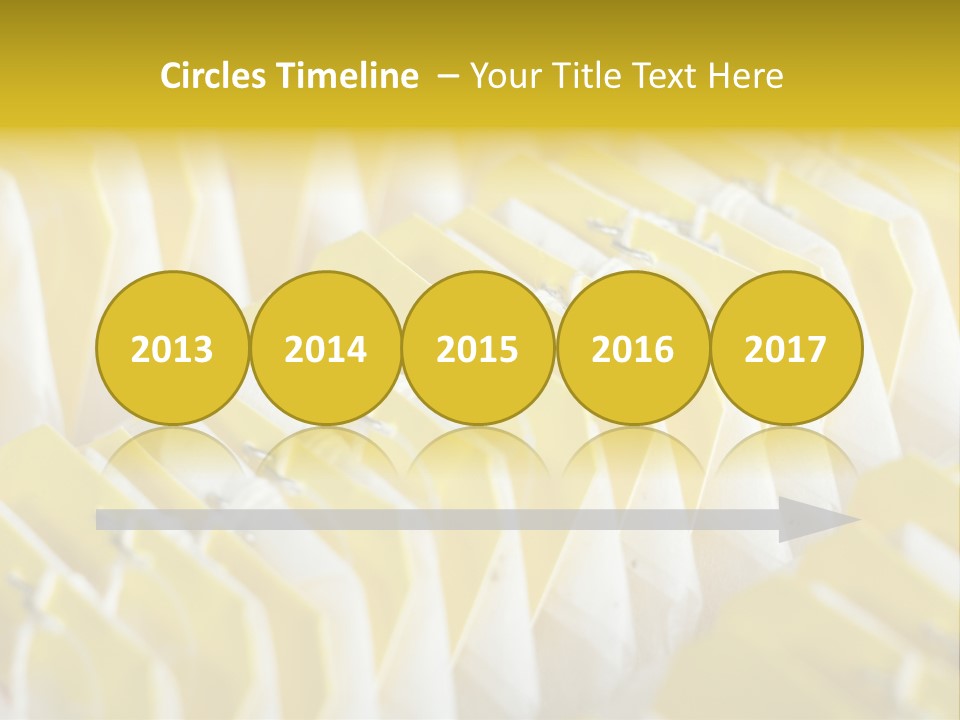 Supply Of Tea Bags - Kitchen Background PowerPoint Template