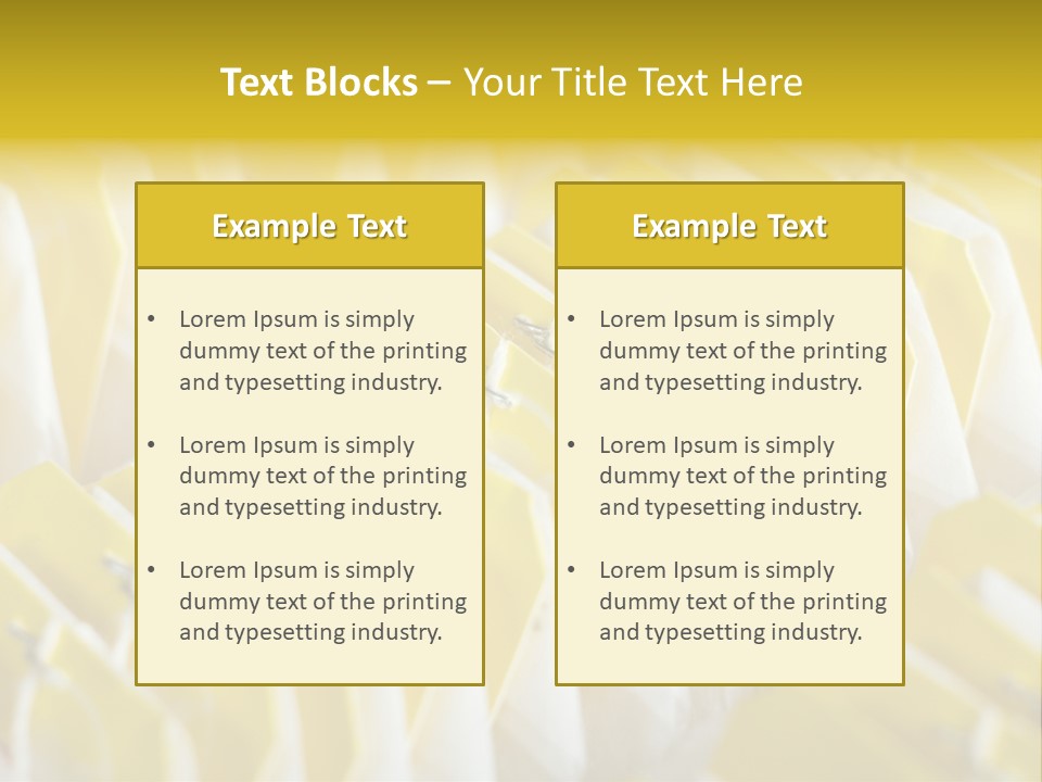 Supply Of Tea Bags - Kitchen Background PowerPoint Template