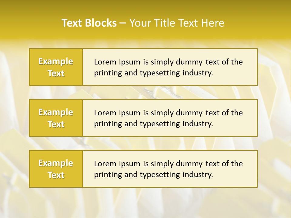 Supply Of Tea Bags - Kitchen Background PowerPoint Template