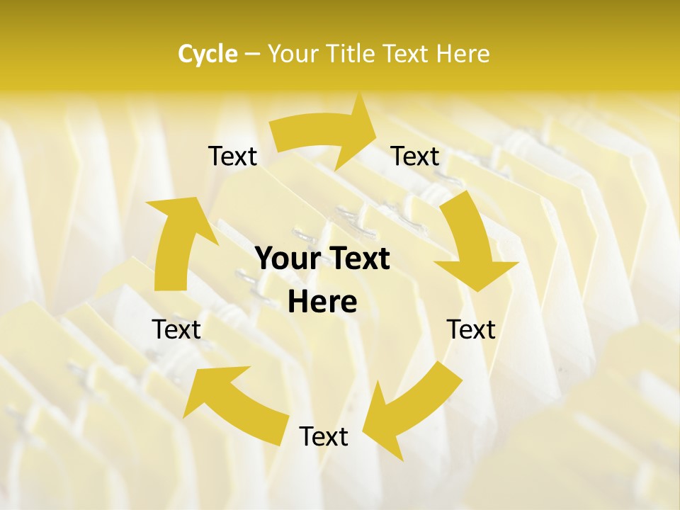 Supply Of Tea Bags - Kitchen Background PowerPoint Template