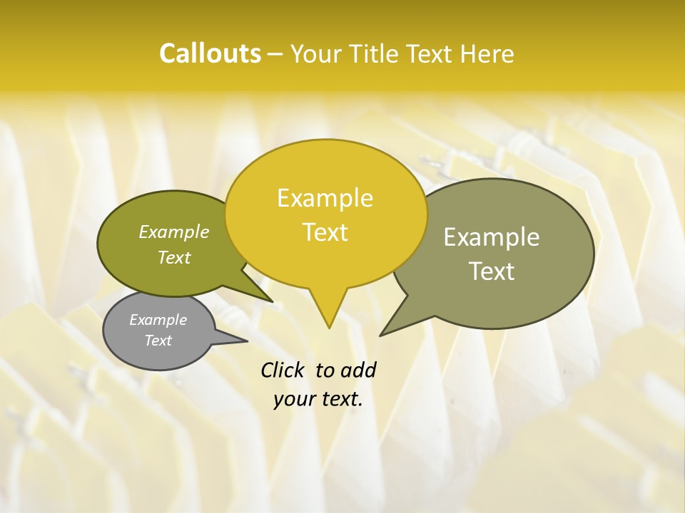 Supply Of Tea Bags - Kitchen Background PowerPoint Template