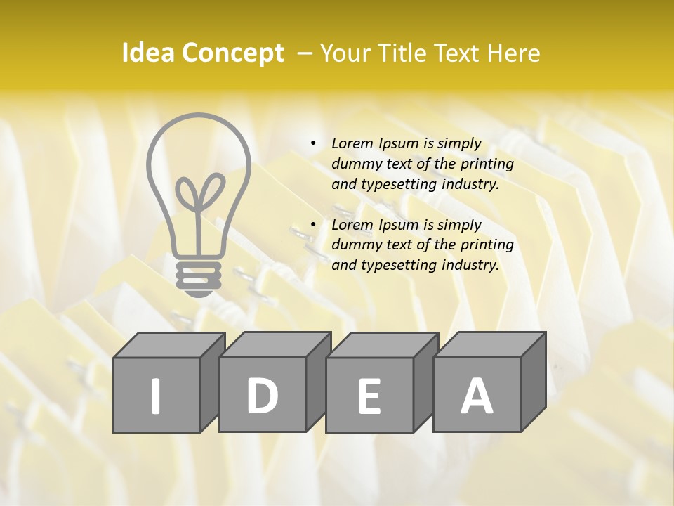 Supply Of Tea Bags - Kitchen Background PowerPoint Template