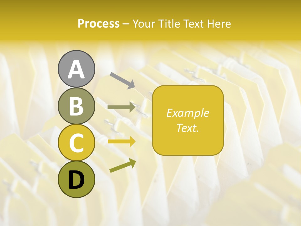 Supply Of Tea Bags - Kitchen Background PowerPoint Template