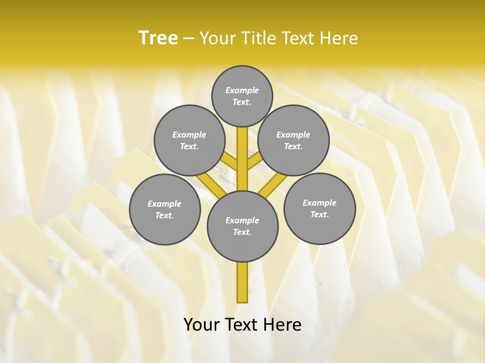 Supply Of Tea Bags - Kitchen Background PowerPoint Template