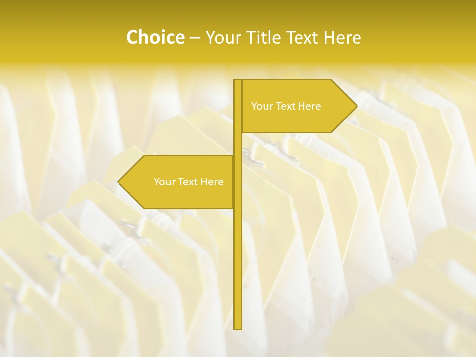 Supply Of Tea Bags - Kitchen Background PowerPoint Template