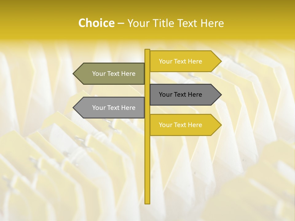 Supply Of Tea Bags - Kitchen Background PowerPoint Template