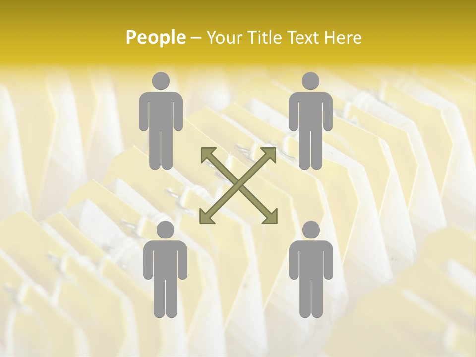 Supply Of Tea Bags - Kitchen Background PowerPoint Template