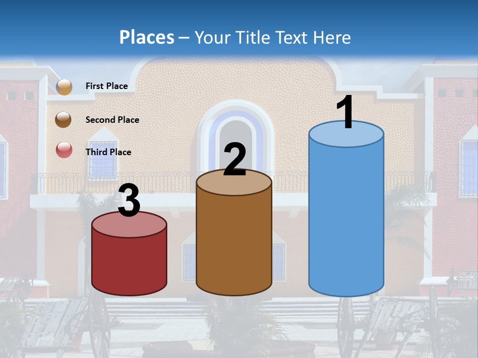 La Hacienda, Mayan Riviera. PowerPoint Template