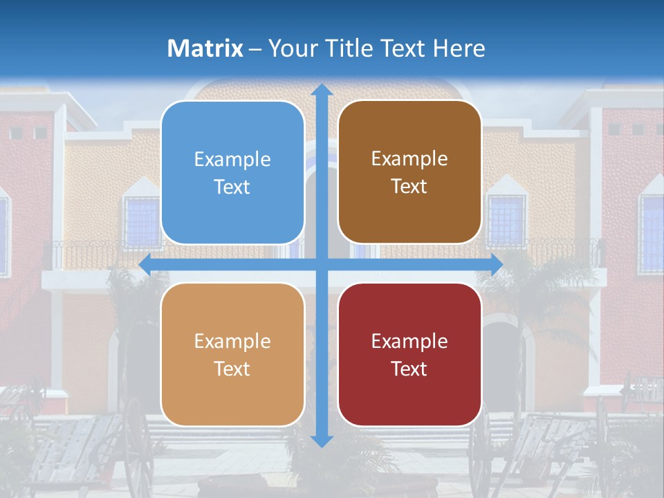 La Hacienda, Mayan Riviera. PowerPoint Template