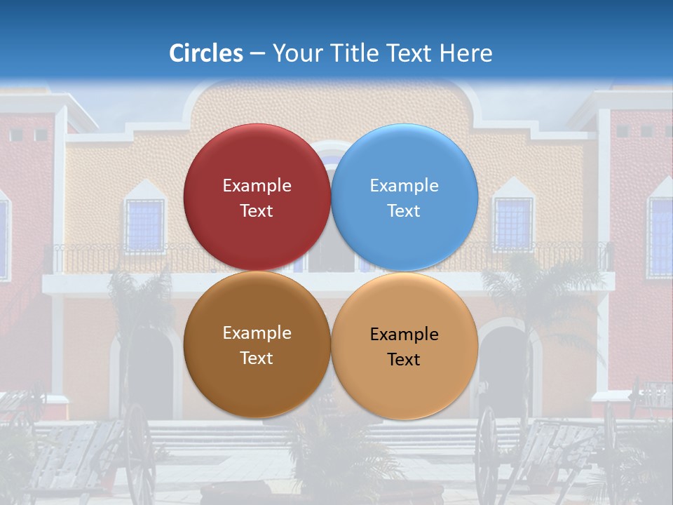 La Hacienda, Mayan Riviera. PowerPoint Template