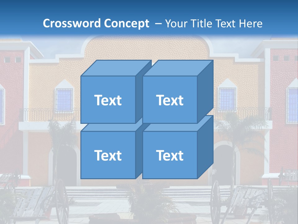 La Hacienda, Mayan Riviera. PowerPoint Template