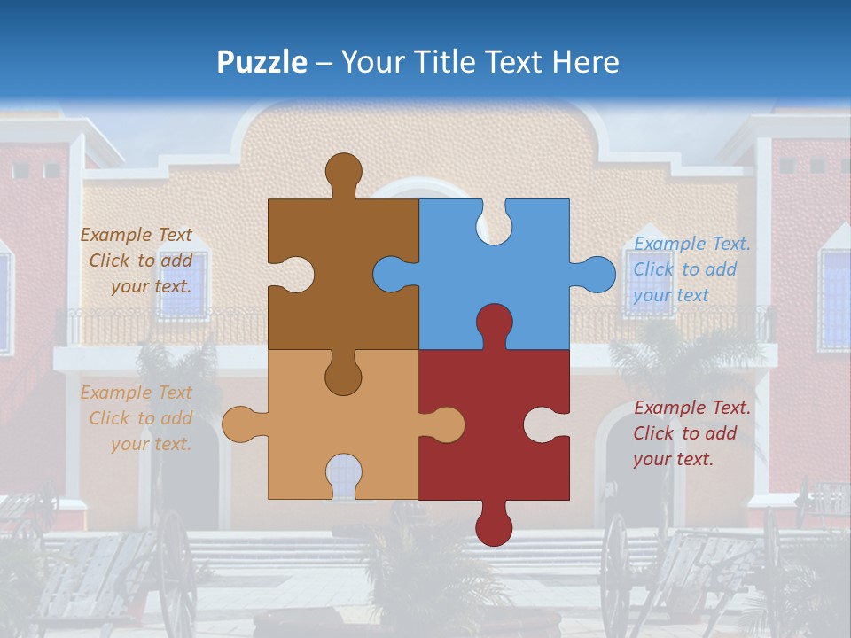 La Hacienda, Mayan Riviera. PowerPoint Template