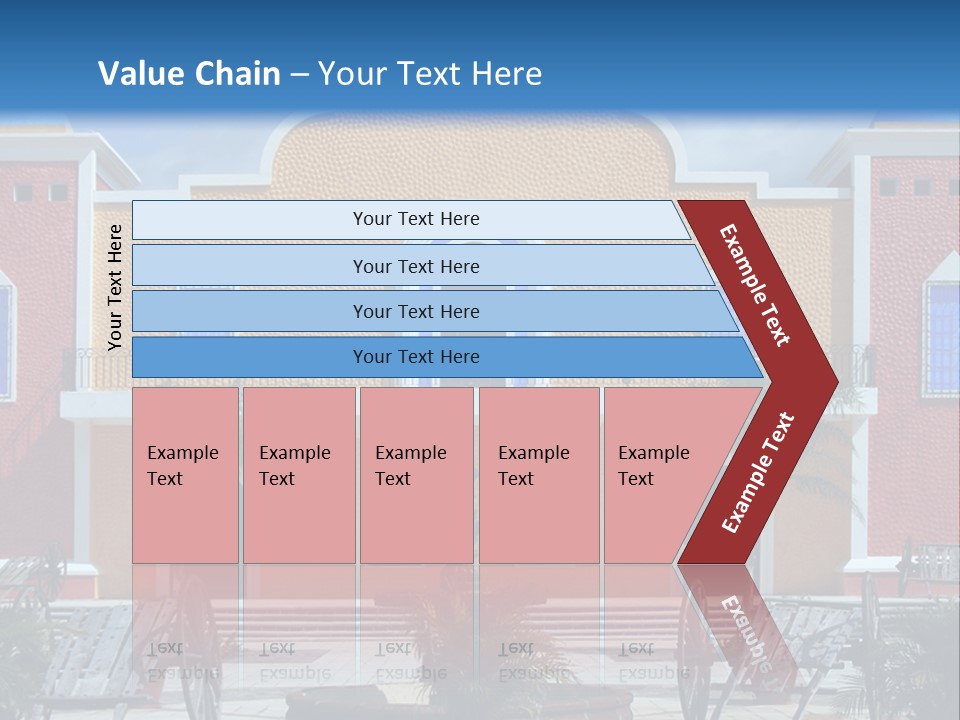 La Hacienda, Mayan Riviera. PowerPoint Template