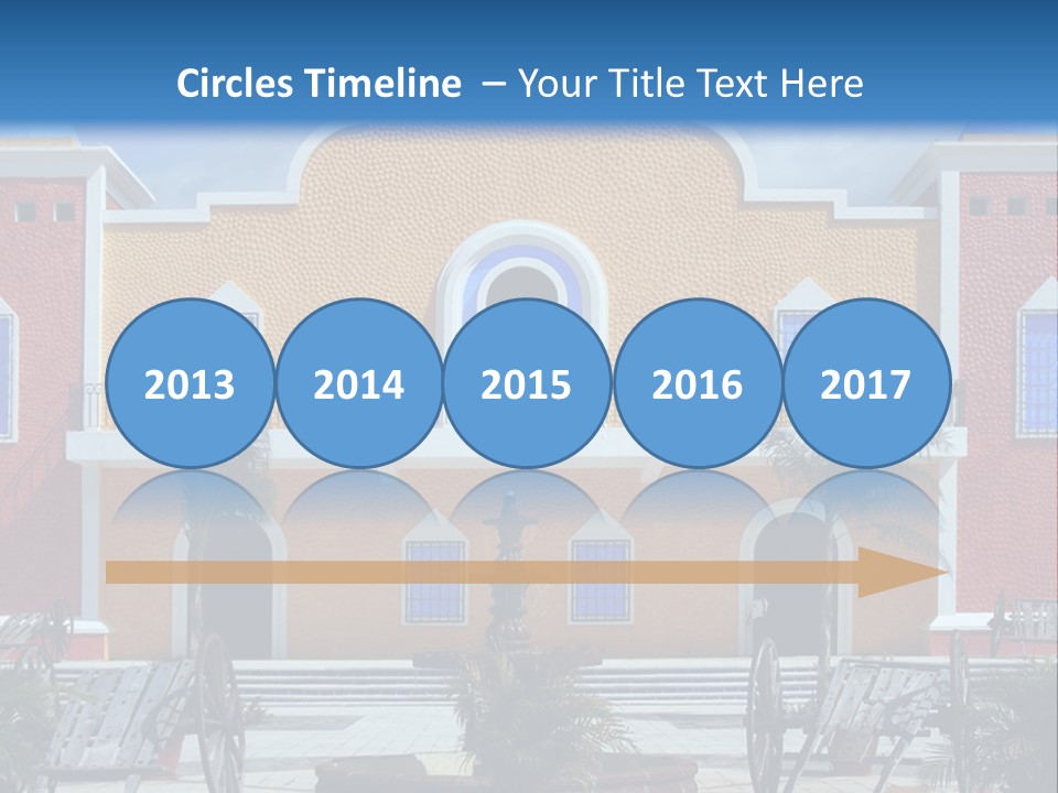 La Hacienda, Mayan Riviera. PowerPoint Template