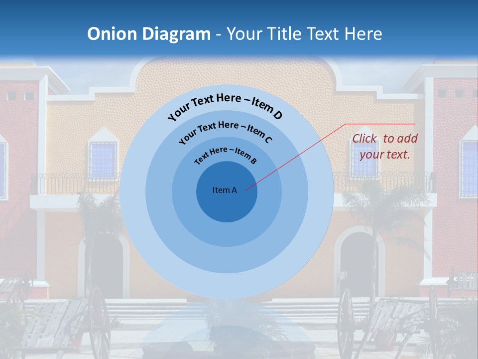 La Hacienda, Mayan Riviera. PowerPoint Template