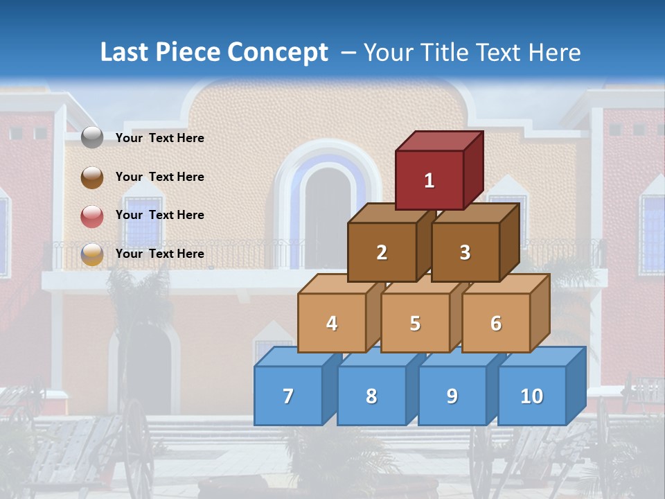 La Hacienda, Mayan Riviera. PowerPoint Template