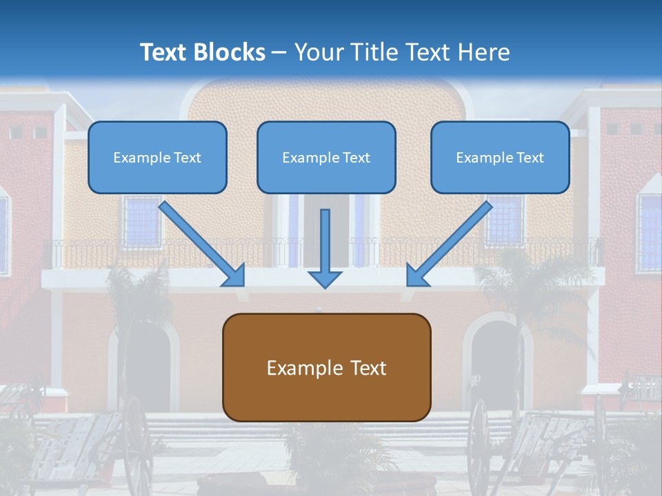 La Hacienda, Mayan Riviera. PowerPoint Template