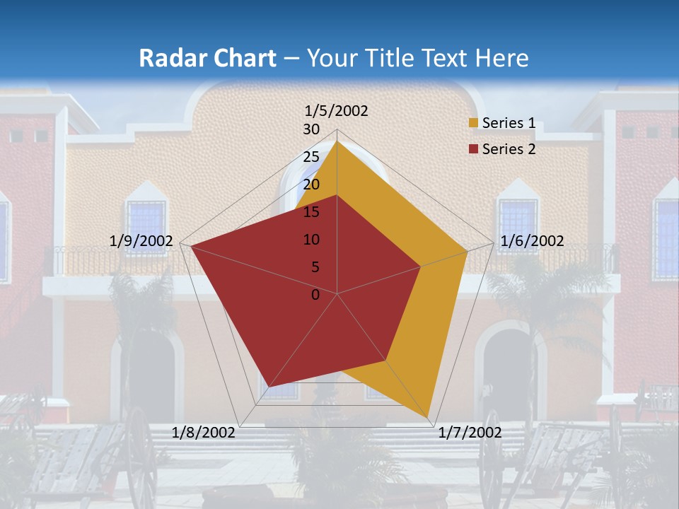La Hacienda, Mayan Riviera. PowerPoint Template