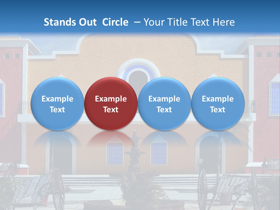 La Hacienda, Mayan Riviera. PowerPoint Template