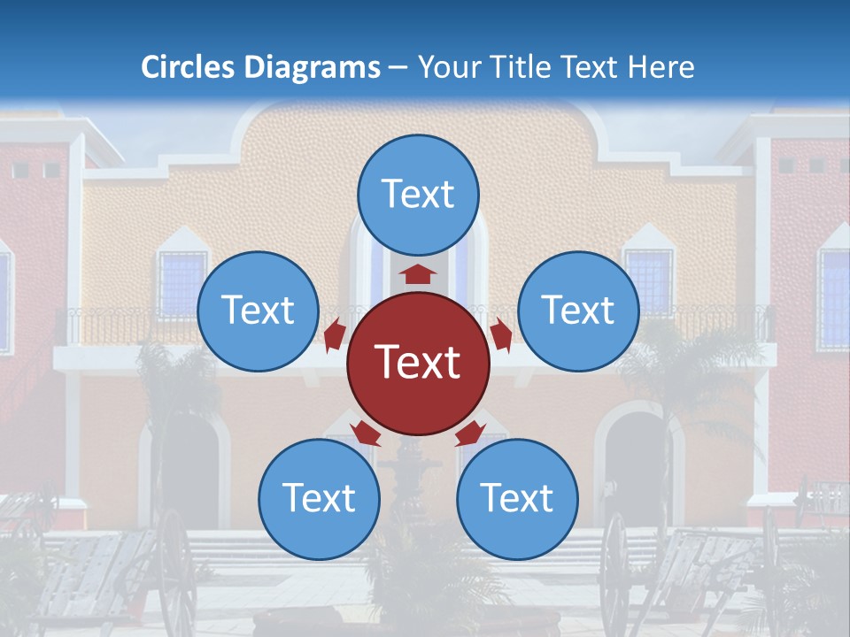 La Hacienda, Mayan Riviera. PowerPoint Template