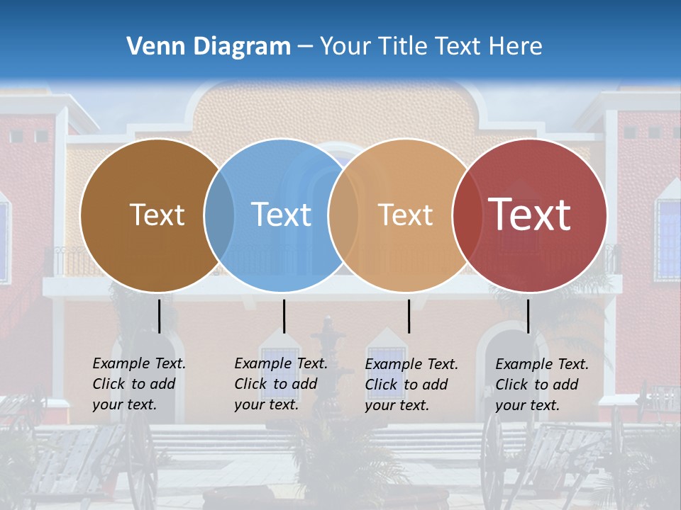 La Hacienda, Mayan Riviera. PowerPoint Template
