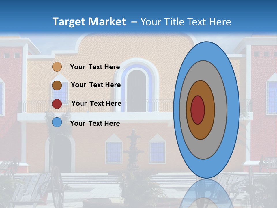 La Hacienda, Mayan Riviera. PowerPoint Template