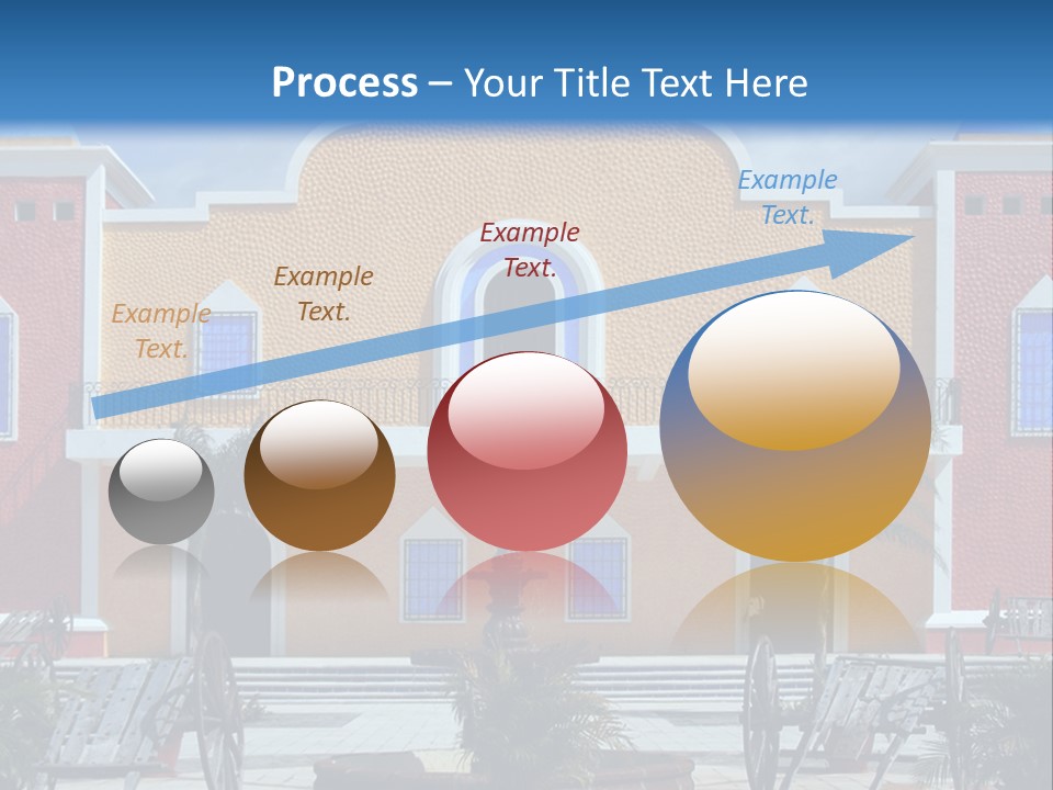 La Hacienda, Mayan Riviera. PowerPoint Template