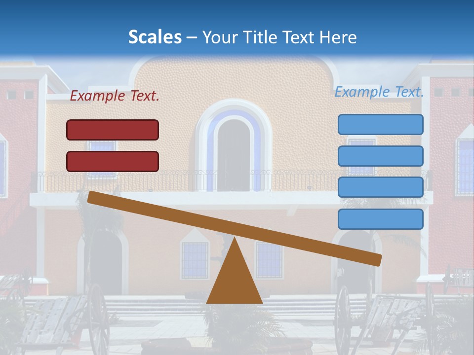 La Hacienda, Mayan Riviera. PowerPoint Template