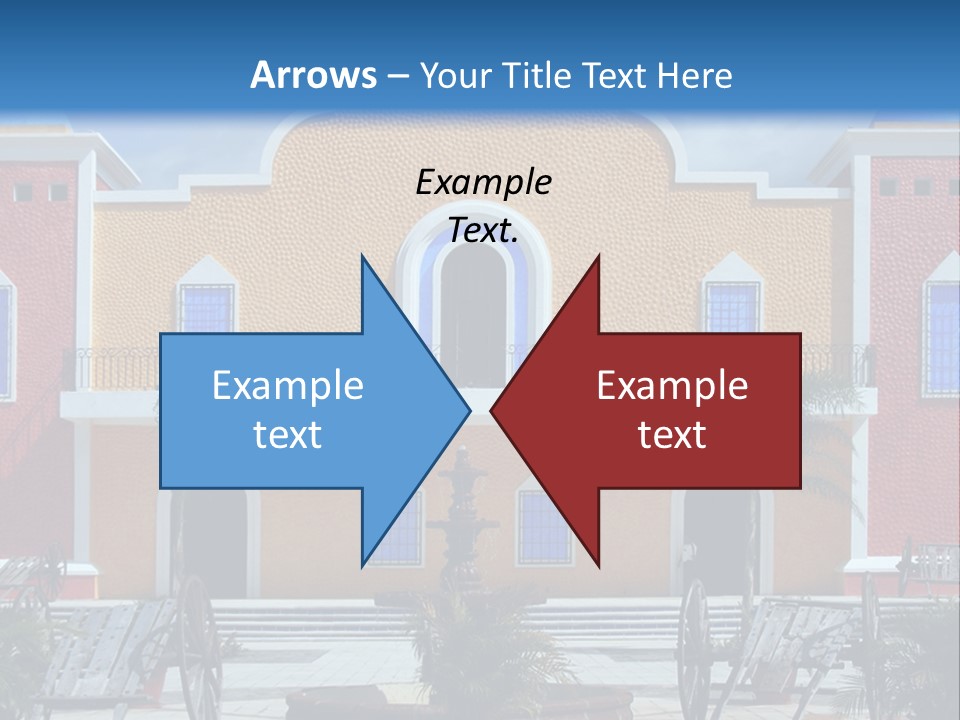 La Hacienda, Mayan Riviera. PowerPoint Template