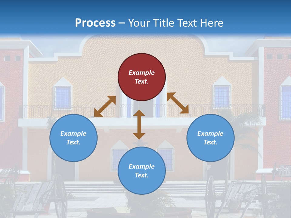 La Hacienda, Mayan Riviera. PowerPoint Template