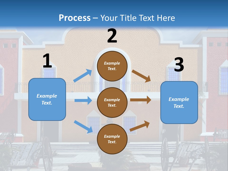 La Hacienda, Mayan Riviera. PowerPoint Template