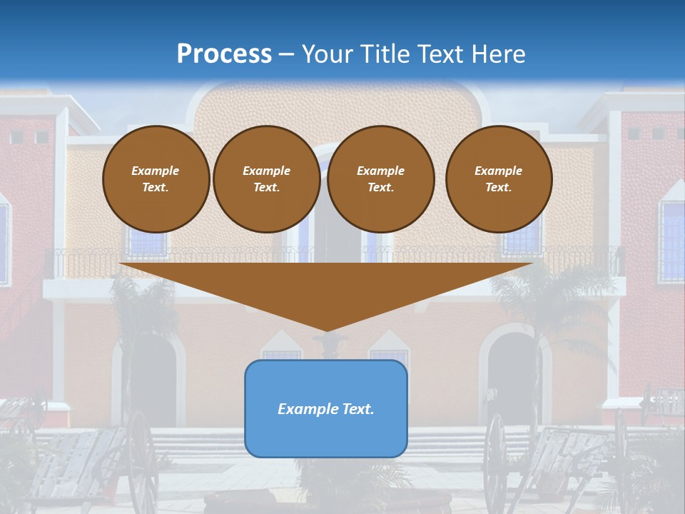 La Hacienda, Mayan Riviera. PowerPoint Template