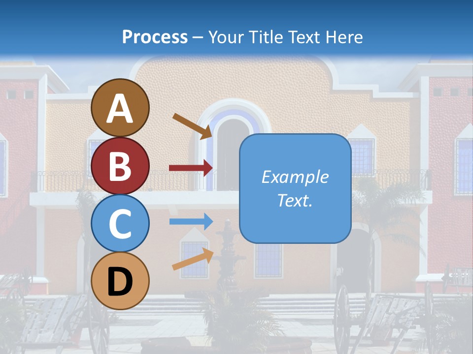 La Hacienda, Mayan Riviera. PowerPoint Template