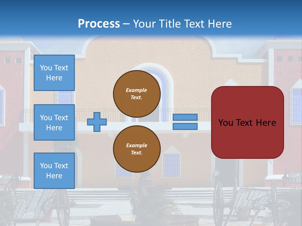 La Hacienda, Mayan Riviera. PowerPoint Template