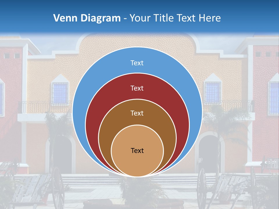 La Hacienda, Mayan Riviera. PowerPoint Template