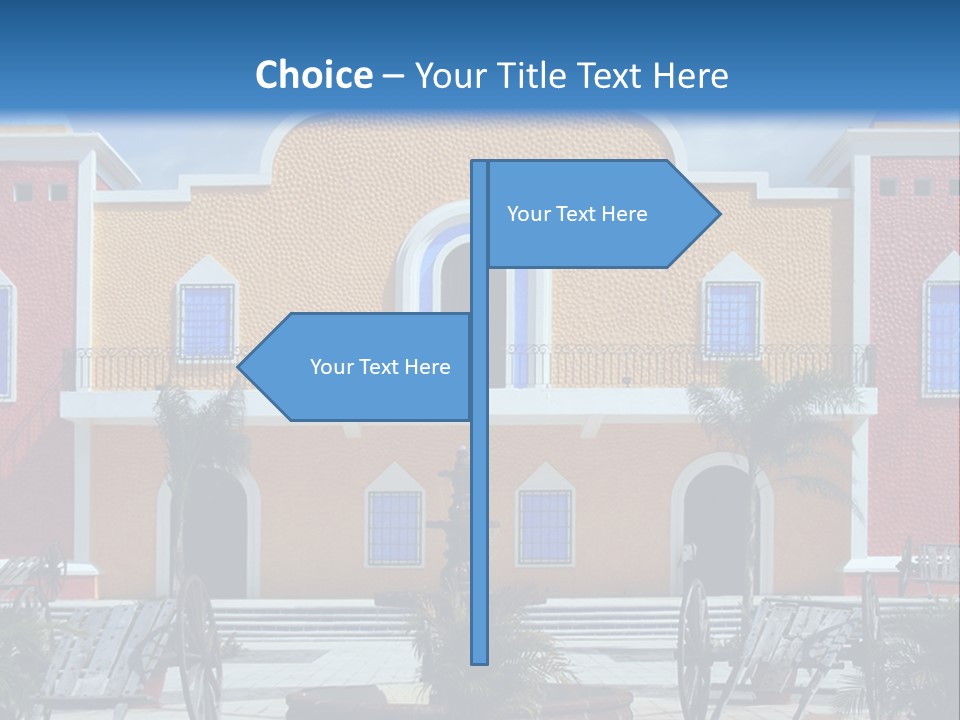 La Hacienda, Mayan Riviera. PowerPoint Template