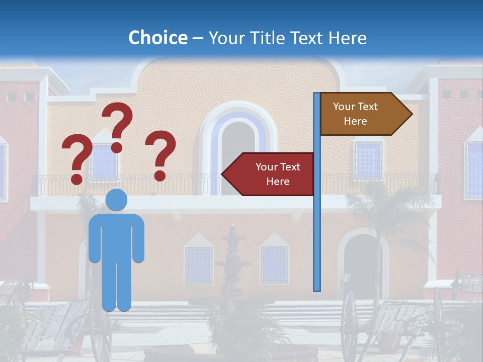 La Hacienda, Mayan Riviera. PowerPoint Template