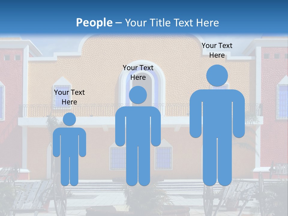 La Hacienda, Mayan Riviera. PowerPoint Template