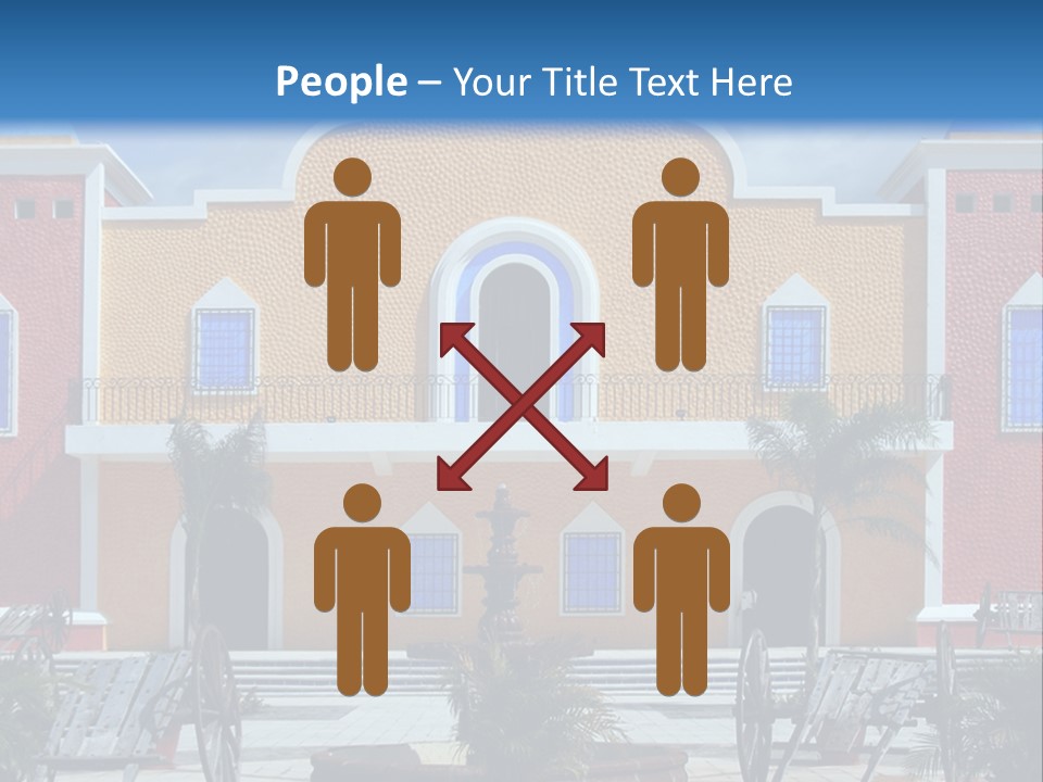 La Hacienda, Mayan Riviera. PowerPoint Template