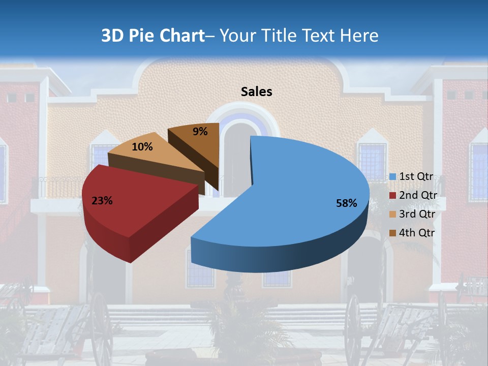 La Hacienda, Mayan Riviera. PowerPoint Template