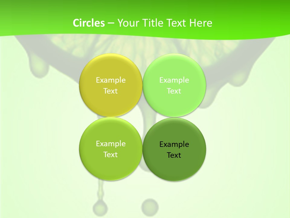 Drops Of Juice Falling Of The Succulent Lemon. A Strong Light Behind The Lemon Gives The Dark Aspect. PowerPoint Template