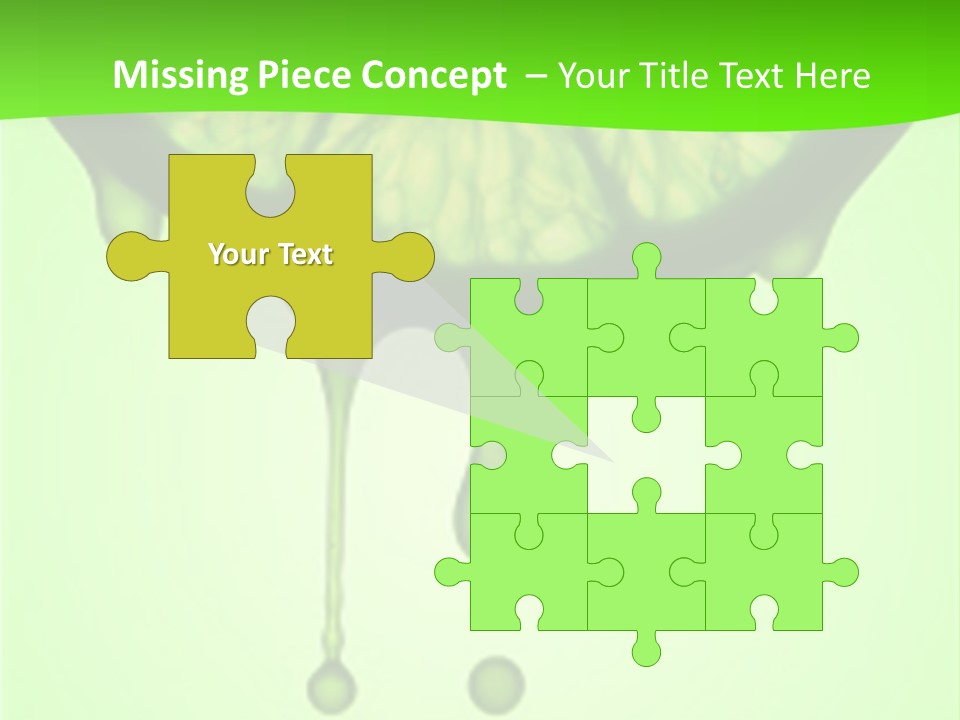 Drops Of Juice Falling Of The Succulent Lemon. A Strong Light Behind The Lemon Gives The Dark Aspect. PowerPoint Template