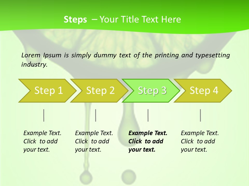 Drops Of Juice Falling Of The Succulent Lemon. A Strong Light Behind The Lemon Gives The Dark Aspect. PowerPoint Template
