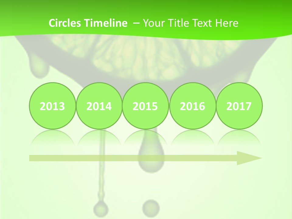 Drops Of Juice Falling Of The Succulent Lemon. A Strong Light Behind The Lemon Gives The Dark Aspect. PowerPoint Template