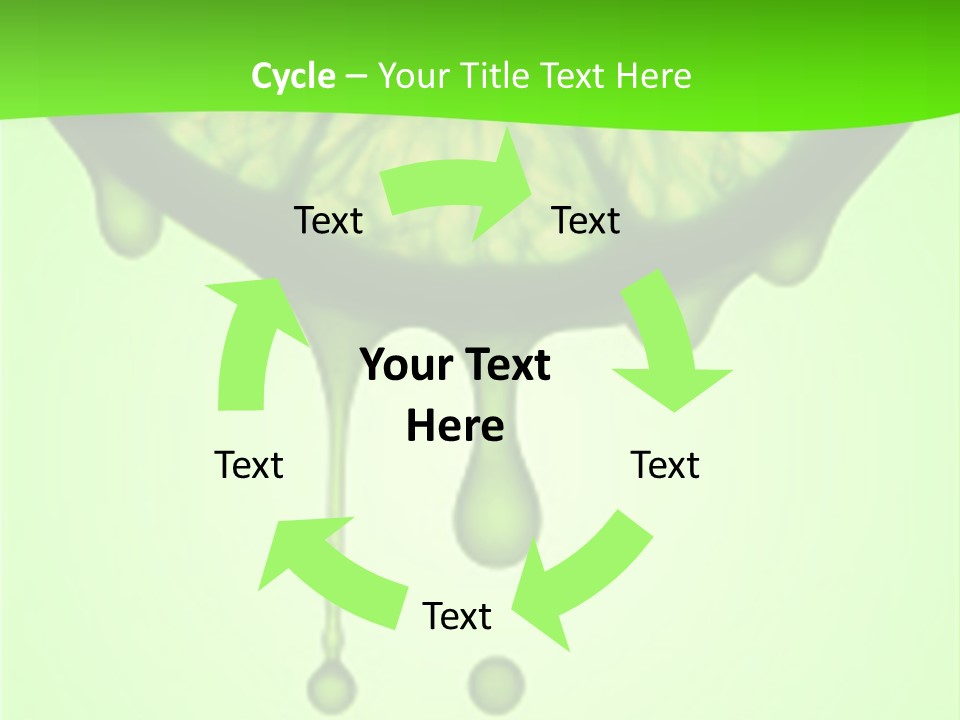 Drops Of Juice Falling Of The Succulent Lemon. A Strong Light Behind The Lemon Gives The Dark Aspect. PowerPoint Template