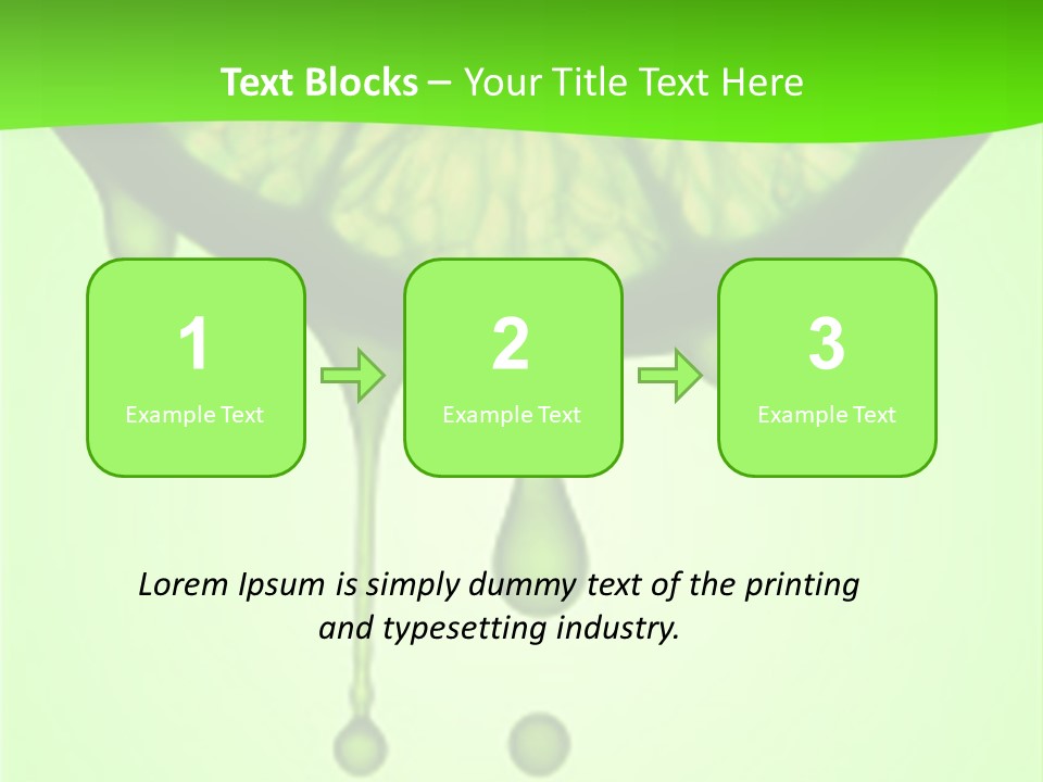Drops Of Juice Falling Of The Succulent Lemon. A Strong Light Behind The Lemon Gives The Dark Aspect. PowerPoint Template