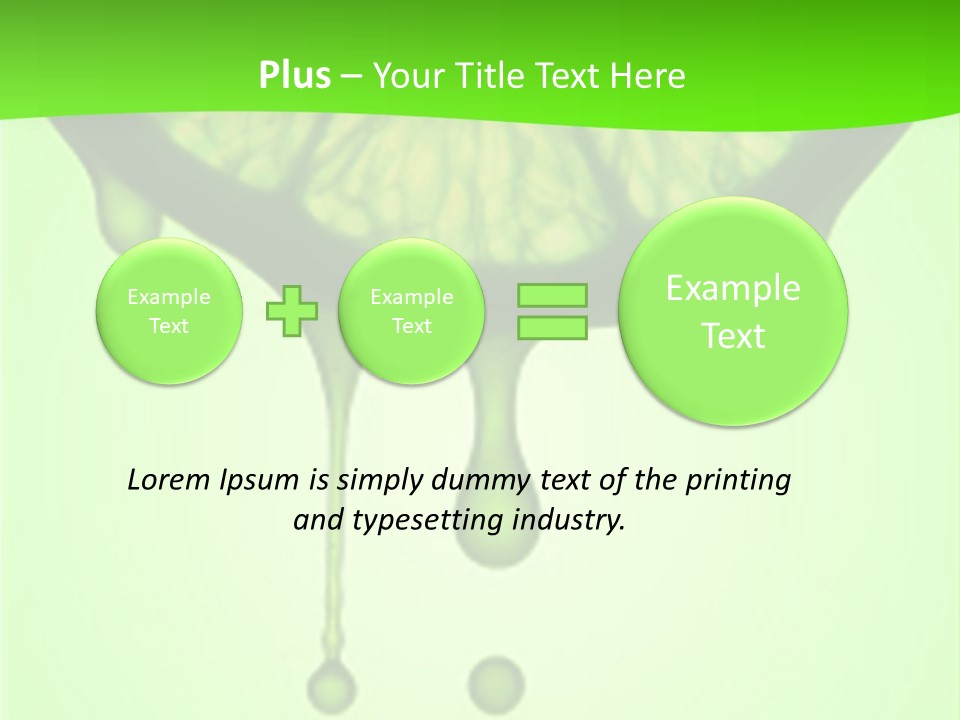 Drops Of Juice Falling Of The Succulent Lemon. A Strong Light Behind The Lemon Gives The Dark Aspect. PowerPoint Template