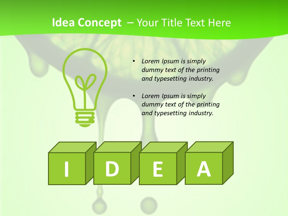 Drops Of Juice Falling Of The Succulent Lemon. A Strong Light Behind The Lemon Gives The Dark Aspect. PowerPoint Template
