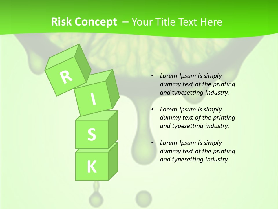Drops Of Juice Falling Of The Succulent Lemon. A Strong Light Behind The Lemon Gives The Dark Aspect. PowerPoint Template