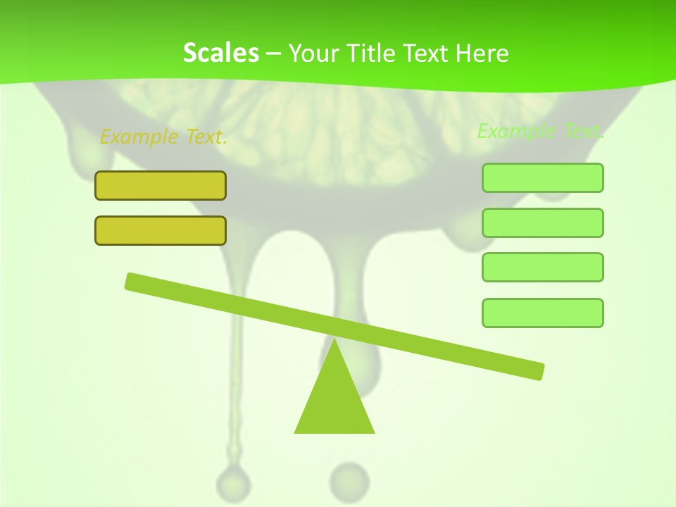 Drops Of Juice Falling Of The Succulent Lemon. A Strong Light Behind The Lemon Gives The Dark Aspect. PowerPoint Template